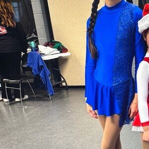 Blue Lace Kids Costume